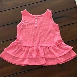 🌟5️⃣for💲25🌟 Cat&Jack pink tank top tunic 2T